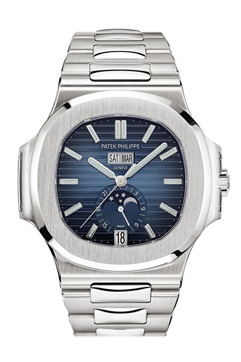 Patek Philippe Nautilus Automatic Blue Dial Men's .